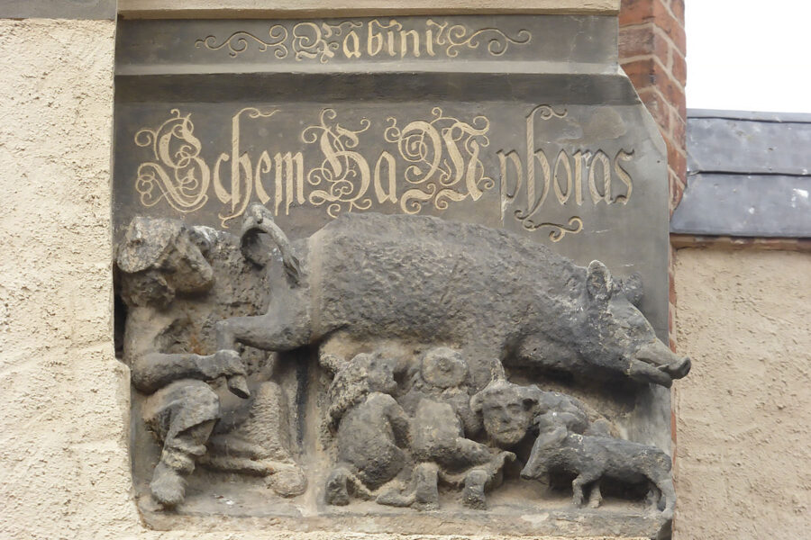 Die Judensau von Wittenberg