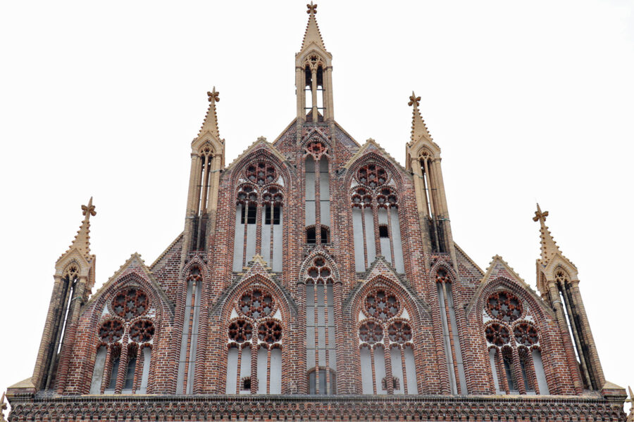 Neubrandenburg - Ostgiebel der Marienkirche