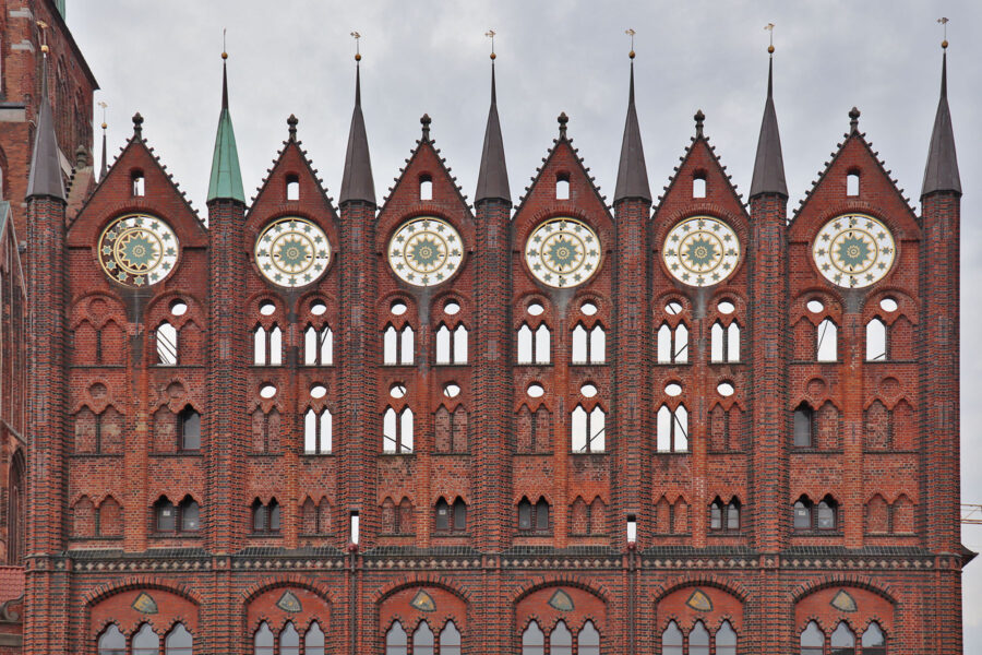 Stralsund - Rathaus - Giebel