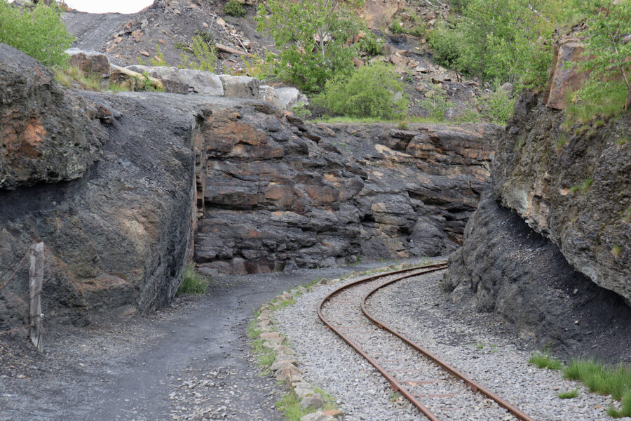 Piesberg - Strecke der Feldbahn