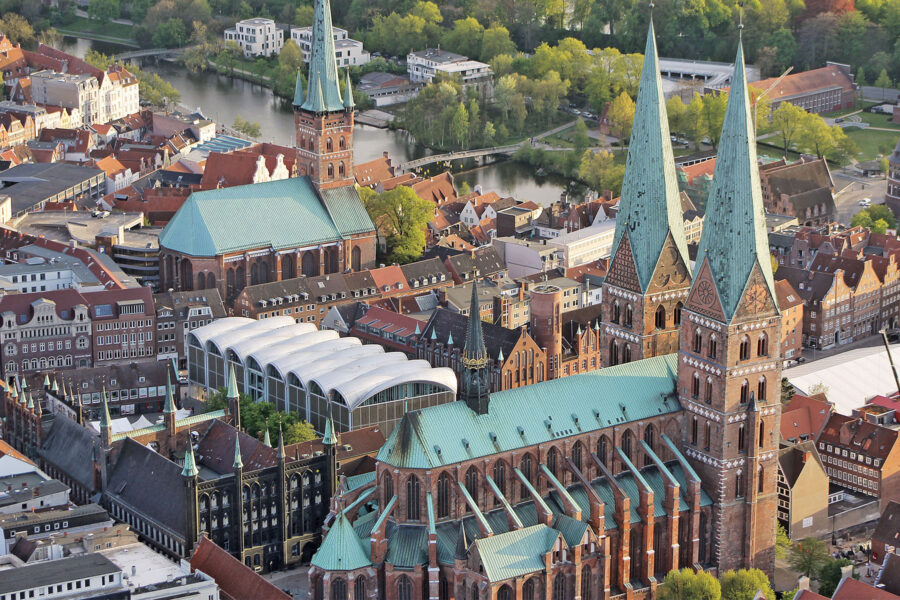 Luftaufnahme Lübeck