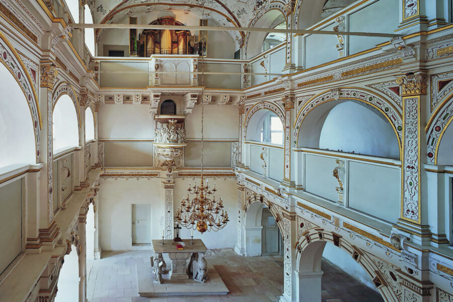 Schmalkalden - Schloss Wilhelmsburg - Schlosskirche