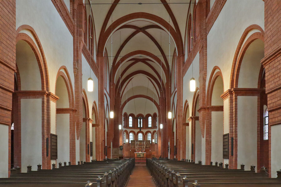 Lehnin - Zisterzienserklosterkirche - Mittelschiff