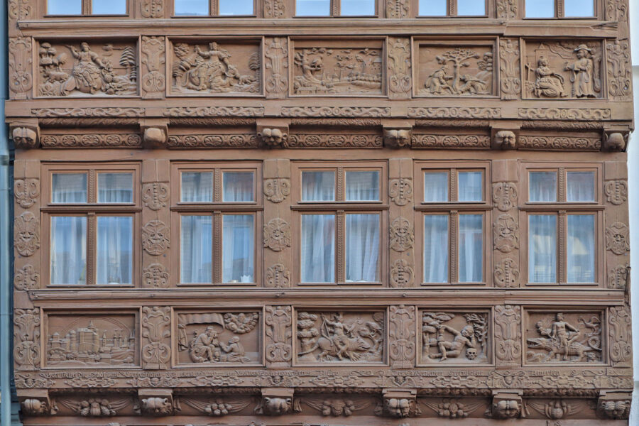 Wernigerode - Krummelsches Haus - Ornamente