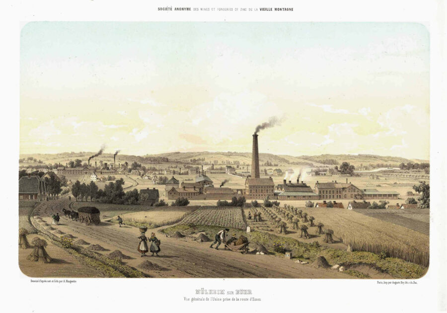 Mülheim, um 1850
