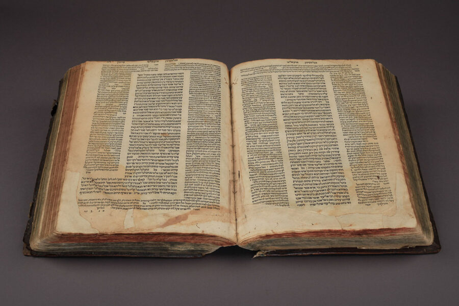 Talmud-Druck von Daniel Bomberg und Ambrosius Froben