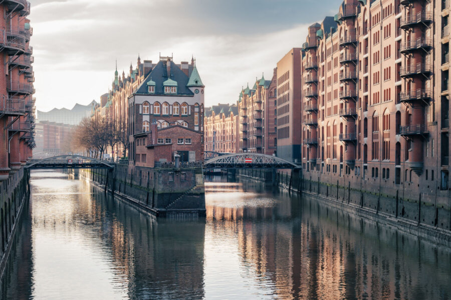 Hamburger Speicherstadt - Gebäude des Kranwärters