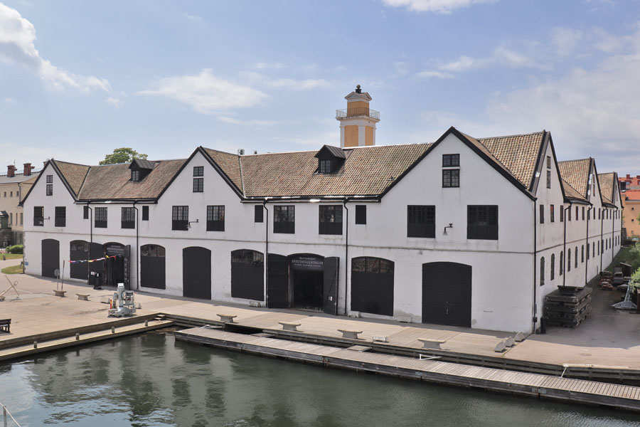 Karlskrona - Marinemuseum - Schaluppen- und Barkassenschuppen