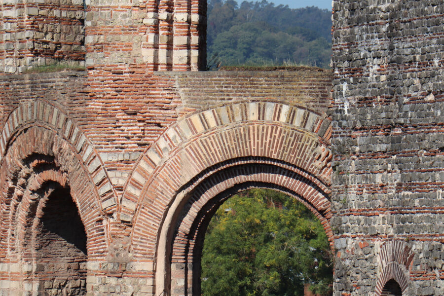 Trier - Kaiserthermen - Mauerwerk