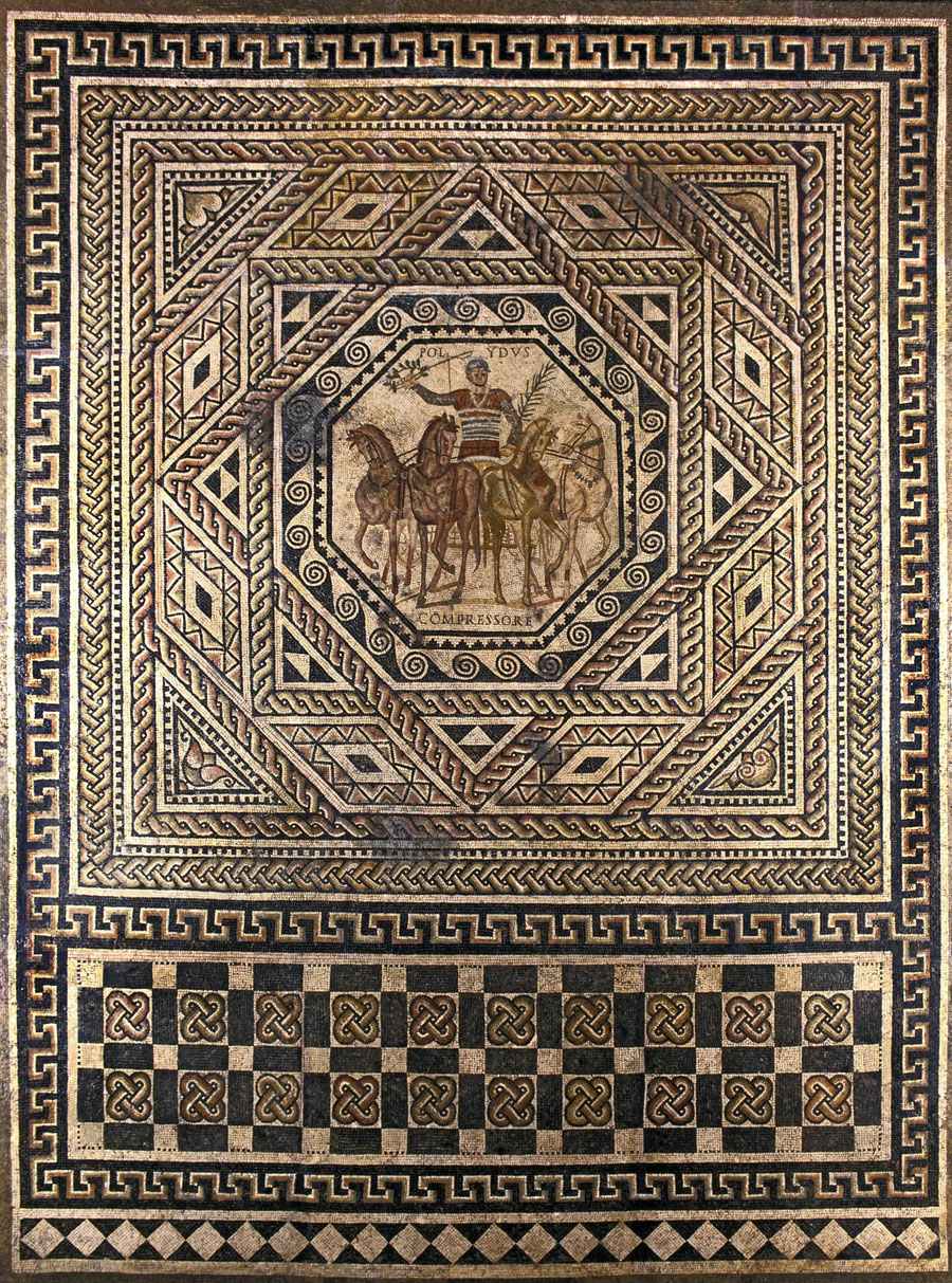 Rheinisches Landesmuseum Trier - Mosaik Polydus