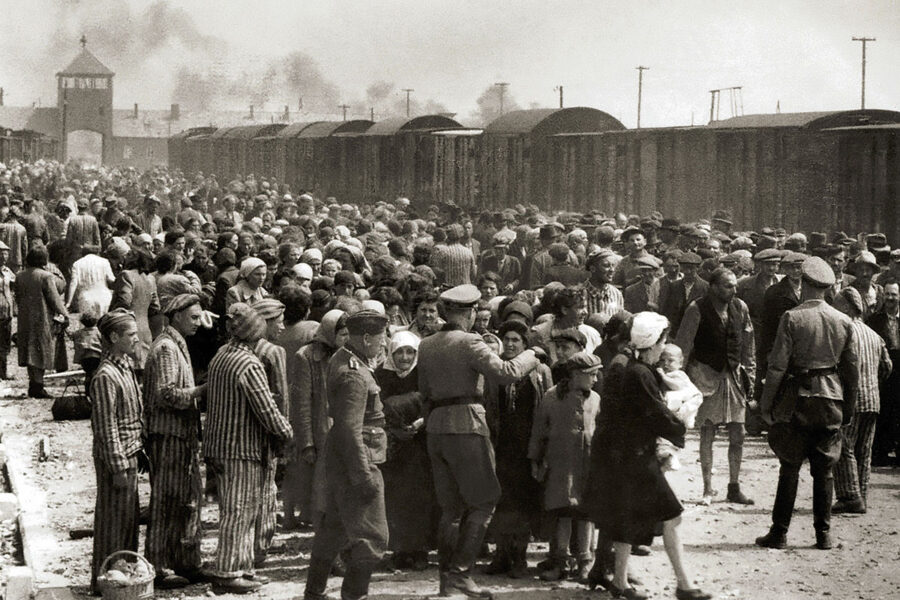 Selektion in Auschwitz-Birkenau