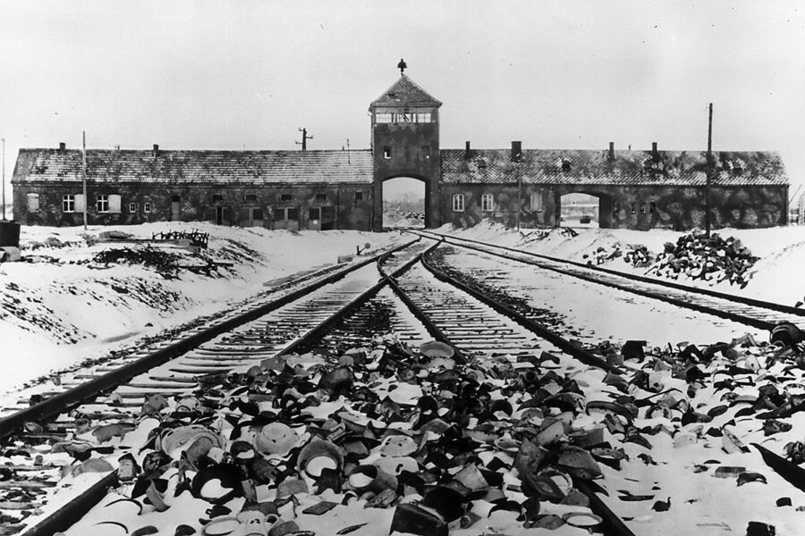 Torhaus KZ Auschwitz-Birkenau