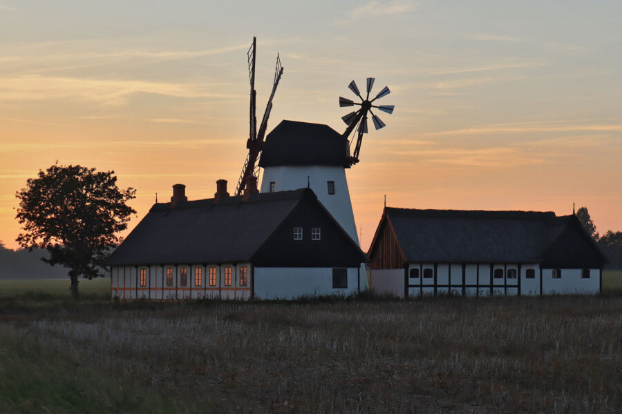 Bornholm - Saxebro Mølle und Bauernhof