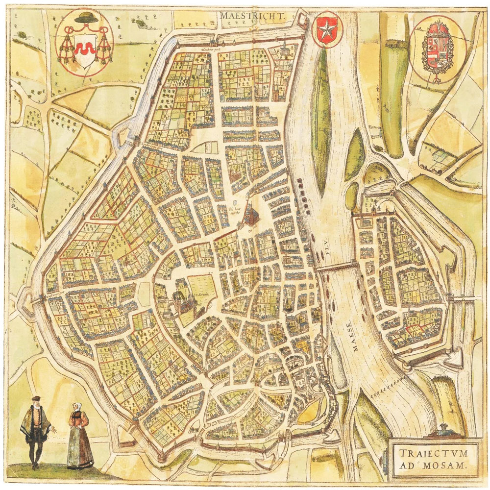 Maastricht - Karte 1582