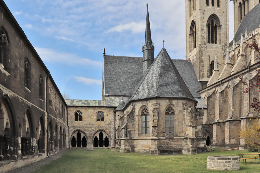 Halberstadt - Dom - Kreuzgang