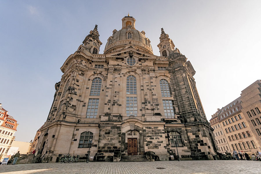 Mauerwerk Dresdner Frauenkirche