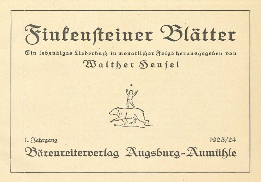 Finkensteiner Blätter 1923-24