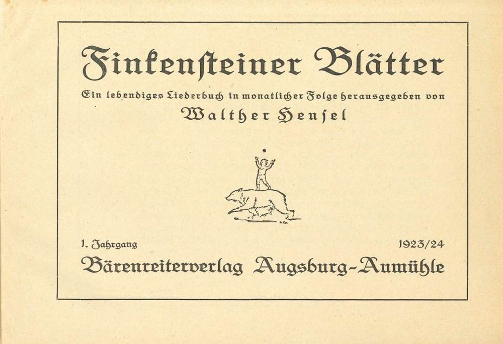 Finkensteiner Blätter 1923-24