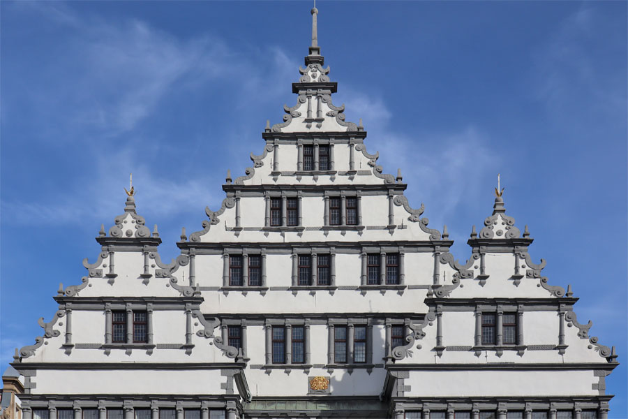 Paderborn - Rathaus - Giebel