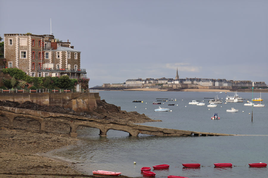 Mündung der Rance zwischen Saint-Malo und Dinard