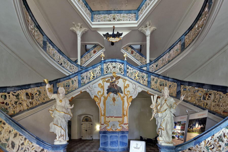 Kloster Schöntal - Neue Abtei - Treppenhaus