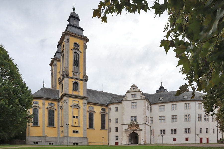 Bad Mergentheim - Deutschordensschloss mit Schlosskirche