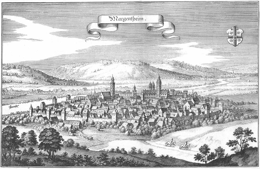 Mergentheim - Merian 1648