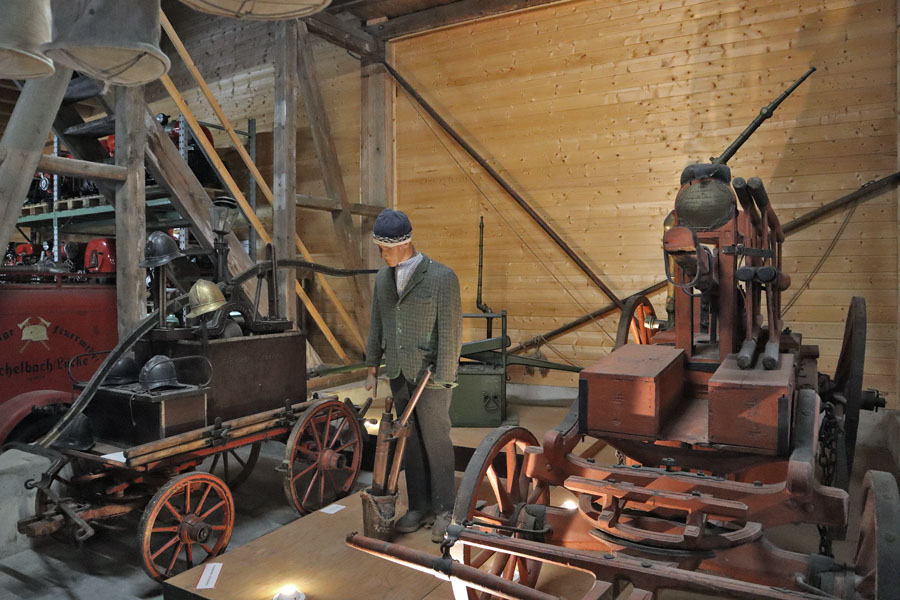 Hohenloher Freilandmuseum - Ausstellung Brandbekämpfung