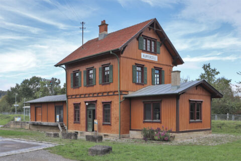 Hohenloher Freilandmuseum - Bahnhof aus Kupferzell