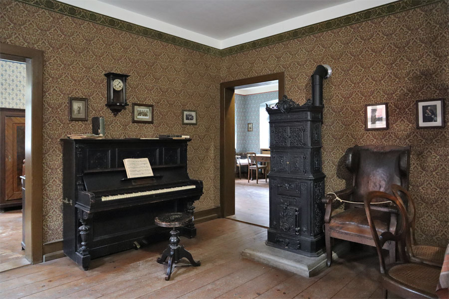 Hohenloher Freilandmuseum - Lehrerwohnung im Schulgebäude