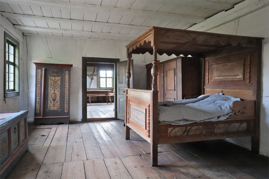 Hohenloher Freilandmuseum - Stube im Steigengasthaus Rose
