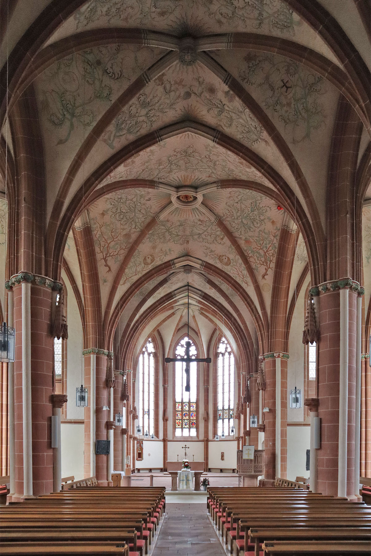 Frankenberg - Liebfrauenkirche - Mittelschiff