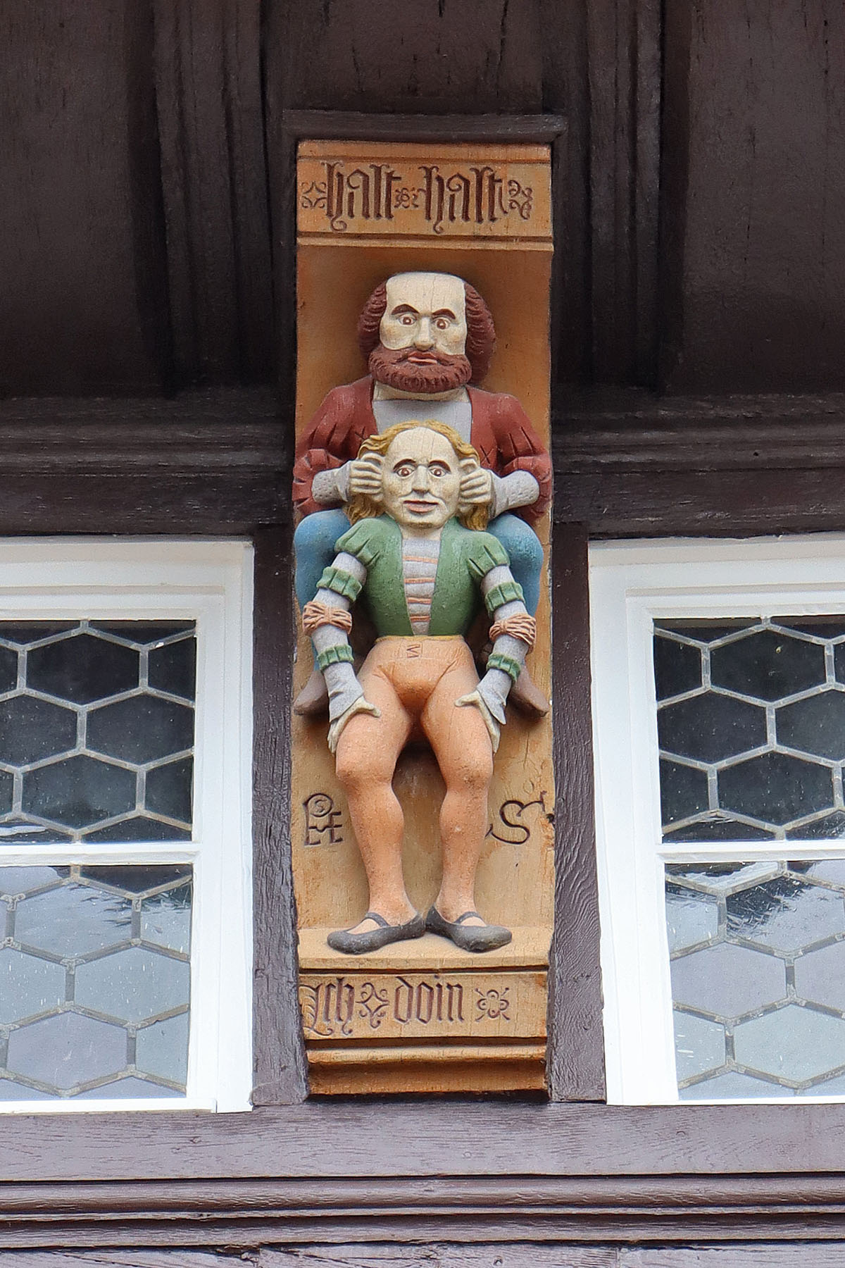Frankenberg - Rathaus - Konsole (Unterrmarkt)