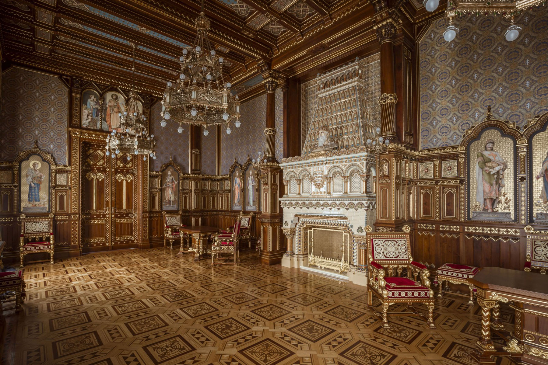 Budapest - Sankt-Stephans-Saal im Burgpalast