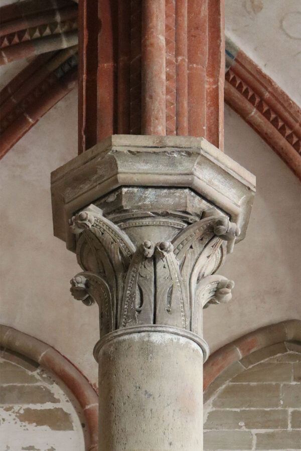 Kloster Maulbronn - Kapitell im Herrenrefektorium