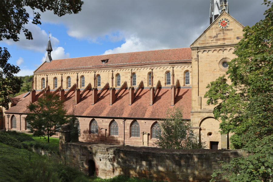 Kloster Maulbronn - Klosterkirche von Süden