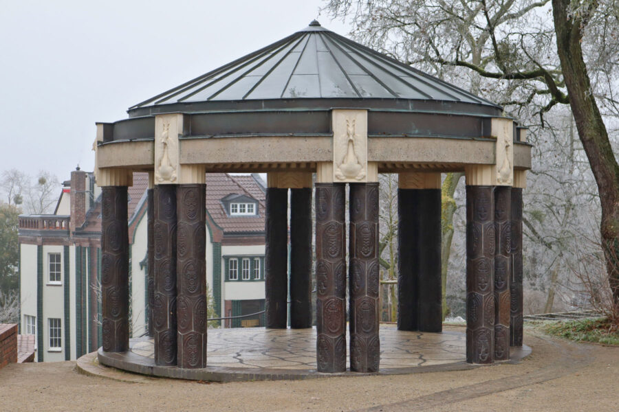 Mathildenhöhe Darmstadt - Schwanentempel
