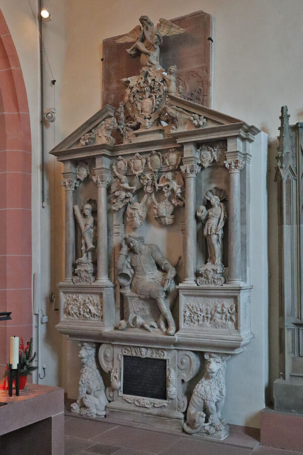 Michelstadt - Stadtkirche - Grabdenkmal für Graf Johann Casimir
