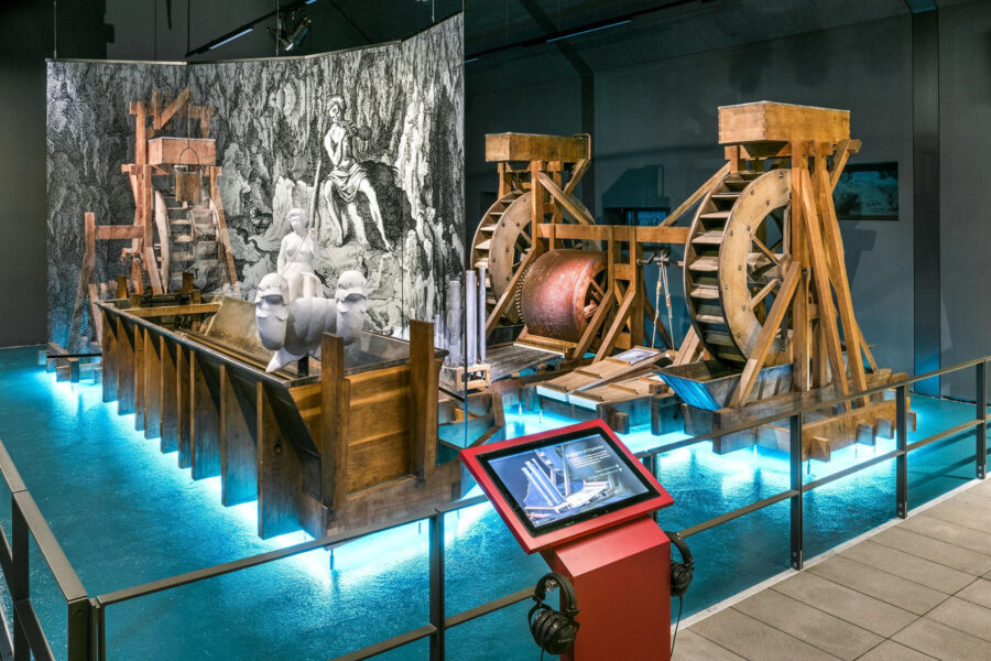 Kloster Michaelstein - Musikmuseum - Musikmaschine des Salomon de Caus
