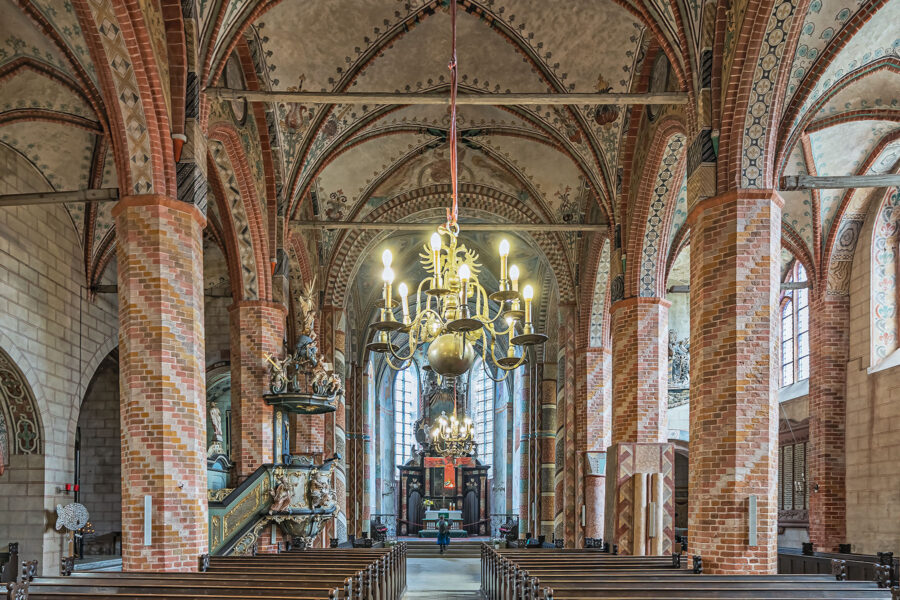 Rügen - Marienkirche Bergen - Inneraum