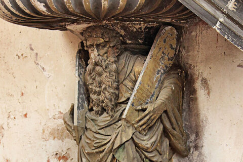 Schlosskirche Prettin - Moses