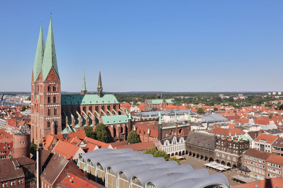 Luftaufnahme Lübeck