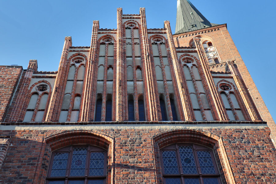 Stendal - Rathaus - Südgiebel des Gewandhausflügels