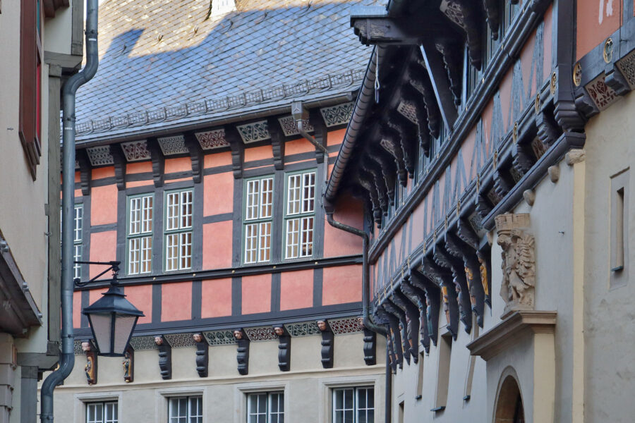 Wernigerode - Klint mit Rathaus