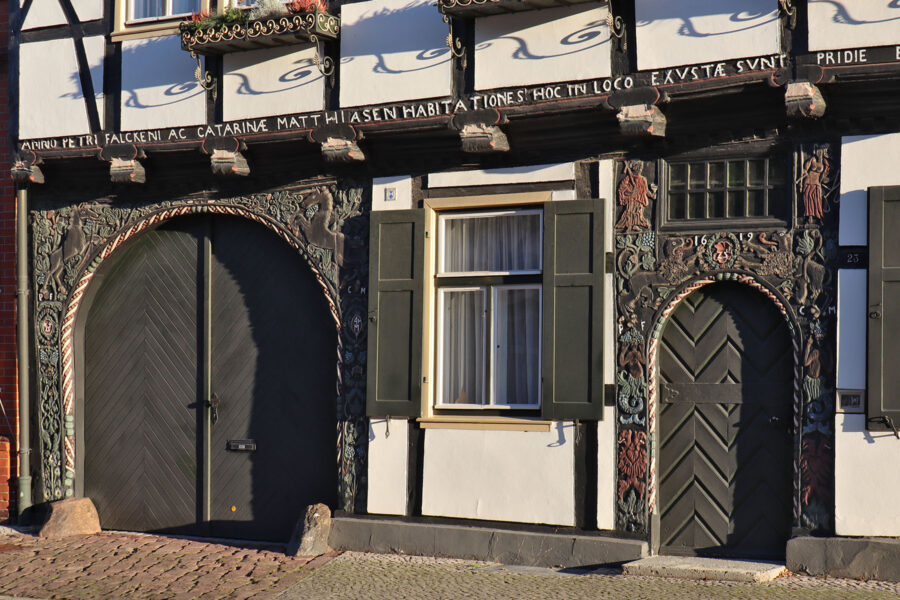 Tangermünde - Fachwerkhaus in der Kirchstraße