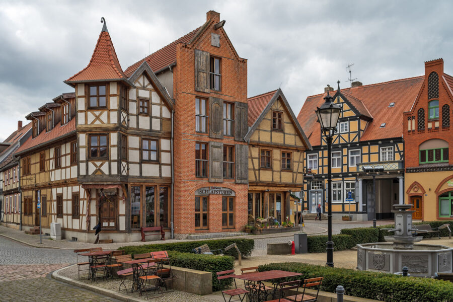 Tangermünde - Rund um den Stadtbrunnen