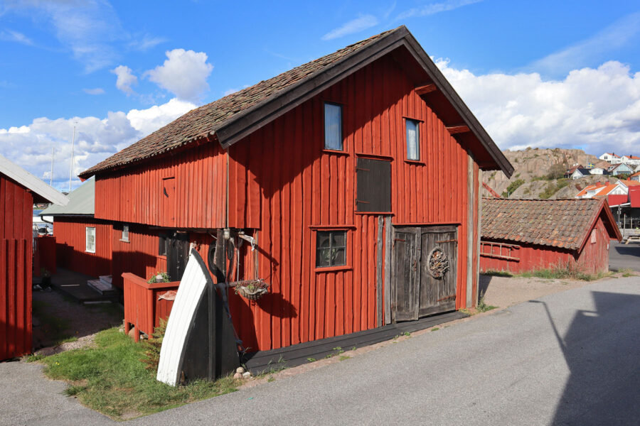 Bohuslän - Fischerhütte in Bovallstrand