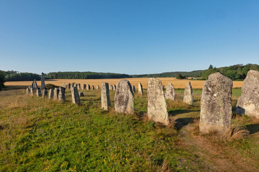 Bohuslän - Schiffssetzung Blomsholm