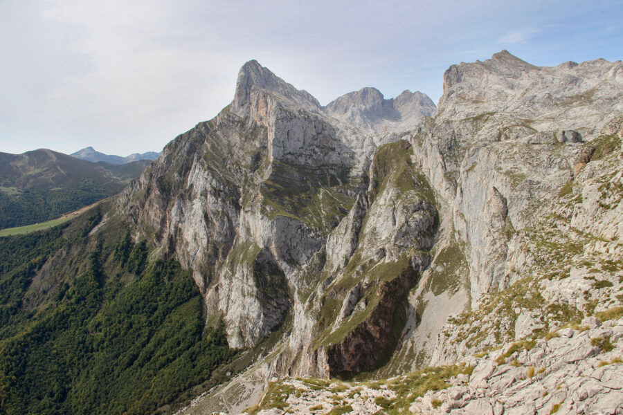 Picos de Europa - Ausblick von Bergstation El Cable