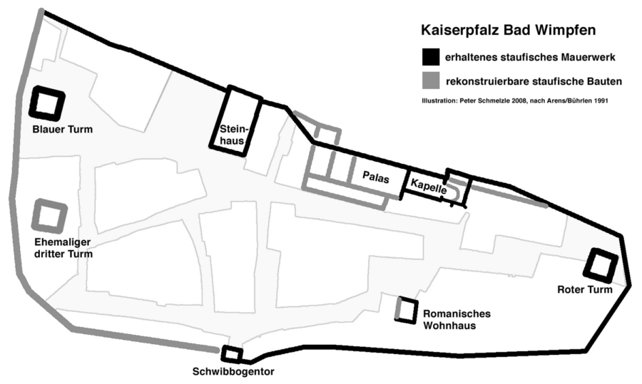 Rekonstruktion Kaiserpfalz Wimpfen